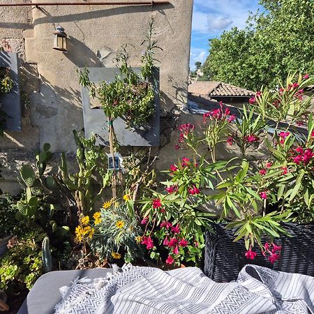 Ferienwohnung Un Nid Sur Les Toits Face Au Palais Des Papes Avignon Exterior foto
