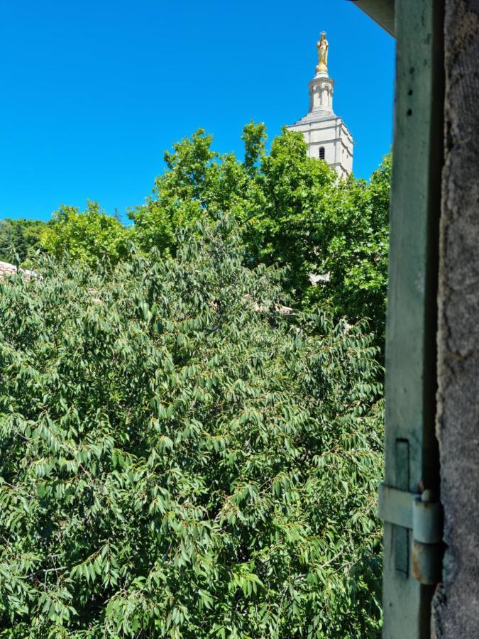 Ferienwohnung Un Nid Sur Les Toits Face Au Palais Des Papes Avignon Exterior foto